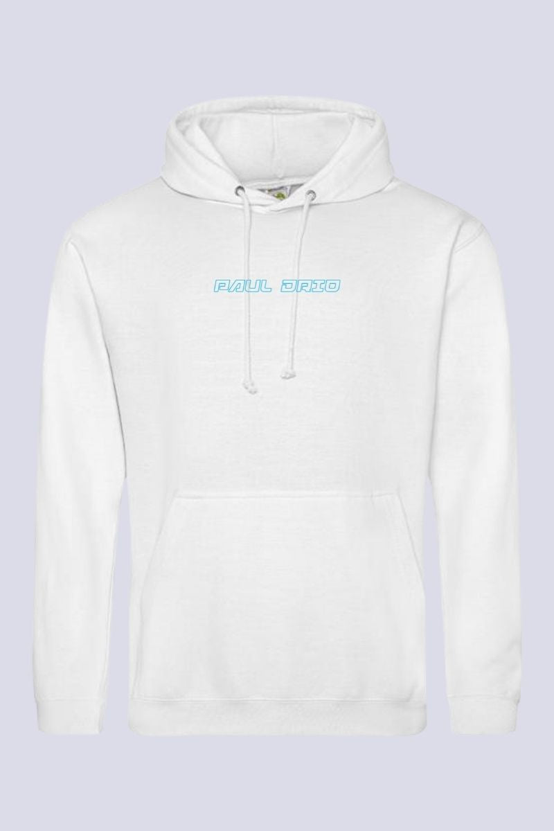 White reflective sales hoodie