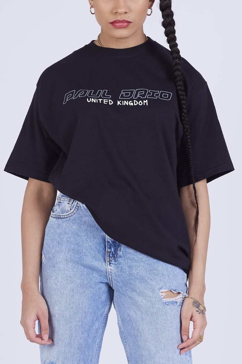 Black United Kingdom T-shirt