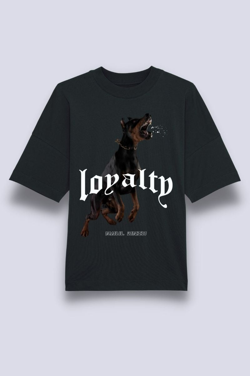 Black Doberman Loyalty T-shirt
