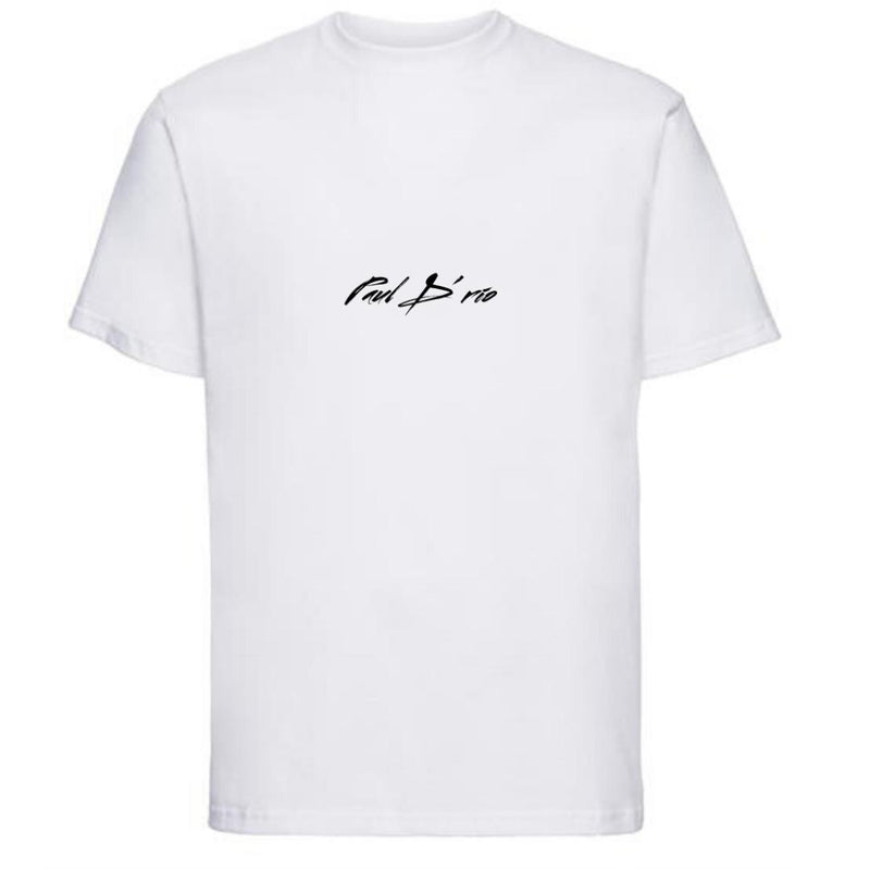 Plain T-shirt with Small Branding logo